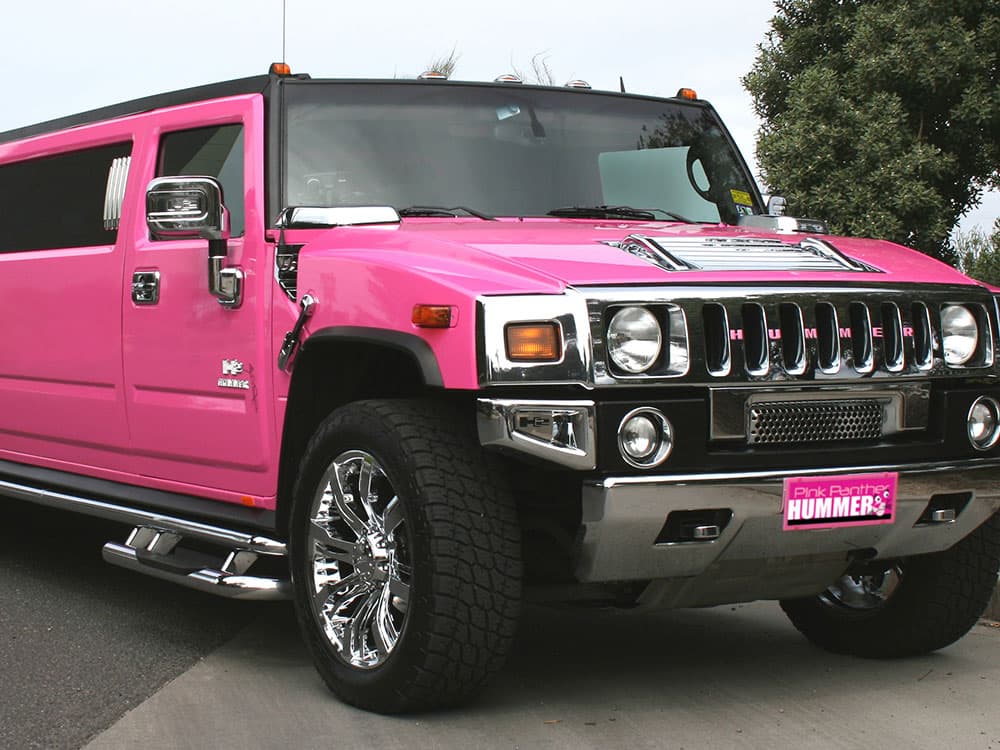 Pink Hummer (Front View)